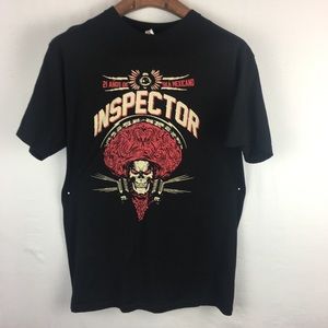 Mens Inspector Skull Tee